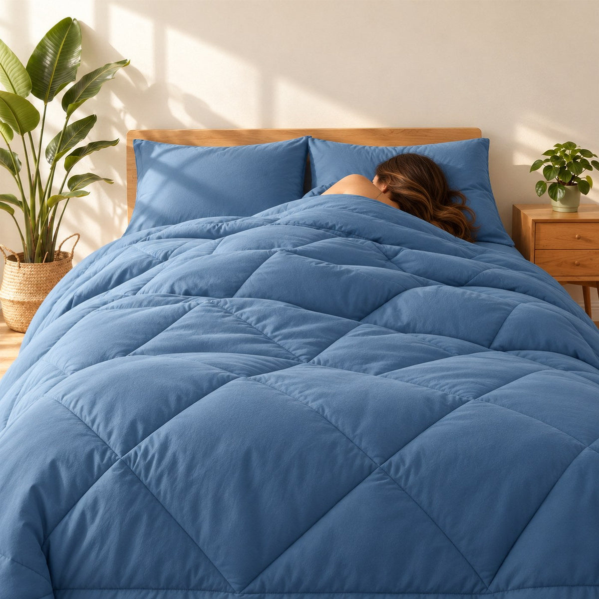 Couette 2-en-1 toujours à la bonne température